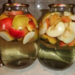 Компот из яблок на зиму — рецепты на 3-х литровую банку